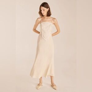 Rebecca Taylor lace slip dress